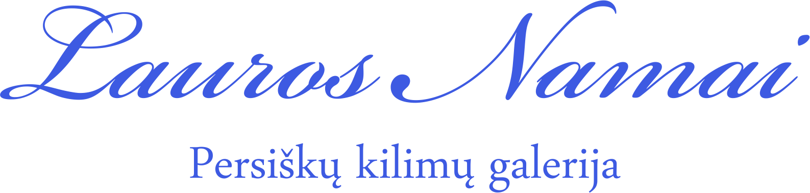 Lauros namai logotipas